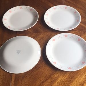 Corelle Forever yours Bread Plates 6 3/4"